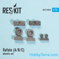 Wheels set 1/72 for Rafale (A/B/C)