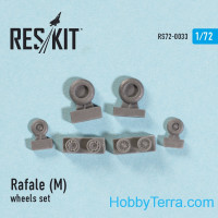 Wheels set 1/72 for Rafale (M)
