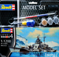 Model Set. Tirpitz
