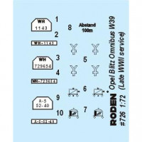 Roden  726 Blitz Omnibus model W39 (late WWII service)