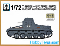 Sd.Kfz.265 kleiner Panzerbefehlswagen (2 model kits in the box)