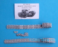 Assembled metal tracks for 