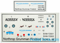 Sova-M  72001 Northrop Grumman Firebird OPV w/ antennas & sensors