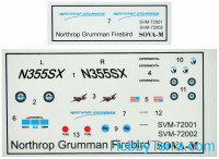 Sova-M  72002 Northrop Grumman Firebird OPV w/ reconn. containers