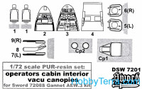 Gannet AEW.3 operators cabin interior