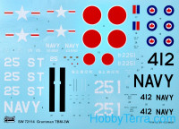 Sword  72-114 TBM-3W 'Guppy' (USN, Japan, Canada)