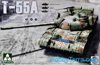 T-55A Russian medium tank (3 in 1)