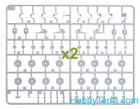Trumpeter 00362 德国Pz的。Kpfw IV型坦克D / E Fahrgestell
