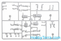 Trumpeter 00424 现代USArmy护甲艇员和步兵