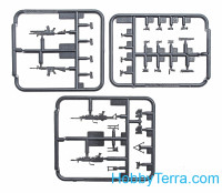 Trumpeter 00424 现代USArmy护甲艇员和步兵