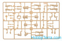 Trumpeter 00429 现代美军士兵 - 后勤供应组