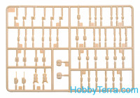 Trumpeter 00429 现代美军士兵 - 后勤供应组