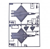 Trumpeter 01332 诺斯罗普YF-23
