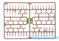 Trumpeter 01527 德国3.7厘米高射炮43奥夫Selbstfahrlafette（SD。Kfz.7 / 2）的SD。Anhanger 52