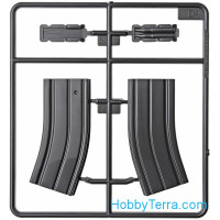 Trumpeter 01906 模型套件1：3级突击步枪AR15 / M16 / M4系列M733