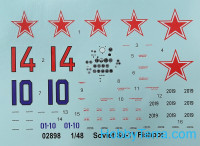 Trumpeter 02898 苏联苏-11“鱼塘”战机