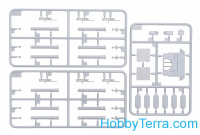 Trumpeter 05515 苏联9P148 Konkurs（BRDM-2拱肩）