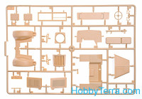 Trumpeter 05532 德国Sd中。Kfz.6 / 23.7厘米高射炮37 AUF Selbstfahrlafette