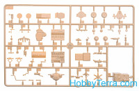 Trumpeter 05532 德国Sd中。Kfz.6 / 23.7厘米高射炮37 AUF Selbstfahrlafette