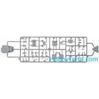 Trumpeter 05799 1：700级的战舰HMS马来亚，1943年