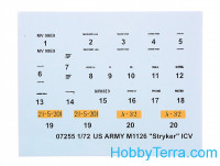 Trumpeter 07255 美国陆军M1126“斯特赖克”ICV