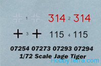 Trumpeter 07273 德国坦克Sd中。Kfz.186猎虎（保时捷刺。）