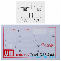 UM  317 GAZ-AAA WW2 Soviet truck