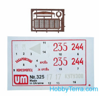 UM  325 T-3476 WW2 Soviet tank (1942) witn cast turret