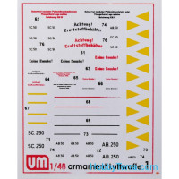 UM  419 Me-109 air weapons and equipment