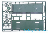 UMmt  628 Biaxial armored carriages of type OB-3 with double T-26-1 conical turrets