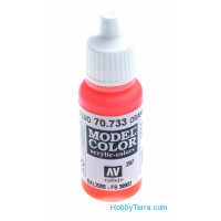 Model Color 17ml. 207-Orange Fluorescent