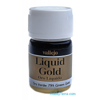 Metallic Model Color 35ml. Green gold (alcohol based)