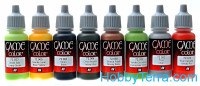 Vallejo  72301 Game Color Set. Orcs and Goblins 8x17ml