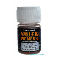 Pigments 30ml. Burnt sienna