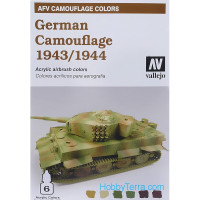 DAK Afrika korps german camouflage 6X8ML.