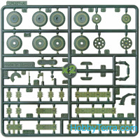 Zebrano  SEA012 Artillery tank BT-7A with gun L-11