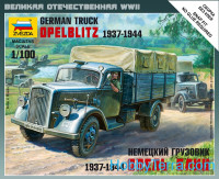 German truck Opel Blitz 1937-1944, scale 1/100