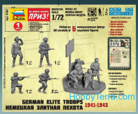 Zvezda  6180 German elite troops 1941-1943