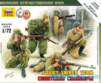 Soviet sniper team