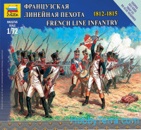 French line infantry, 1812-1815