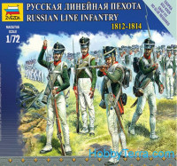 Russian line infantry, 1812-1814