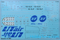 Zvezda  7019 Civil airliner "Boeing 737-800"