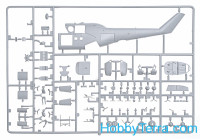 Zvezda  7273 Model Set. Mil Mi-24A Hind Soviet attack helicopter