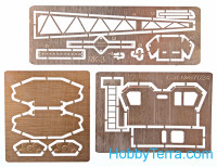 ZZ Modell  87024 PK-3 Michurin crawler rotary crane with greifer