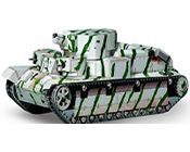纸坦克模型