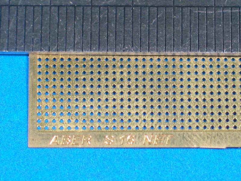 Aber  S-16 Drilled plate 0,9 mm