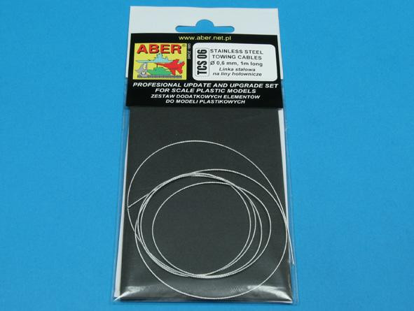 Aber  TCS-06 Stainless Steel Towing Cables d 0,6mm, 1 m long