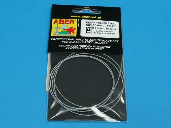 Aber  TCS-09 Stainless Steel Towing Cables d 0,9mm, 1 m long