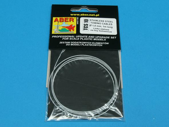Aber  TCS-10 Stainless Steel Towing Cables d 1,0mm, 1 m long