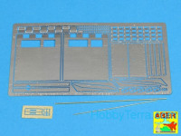 Rear fenders for Tiger I, Ausf.E, late version, for Hobby Boss